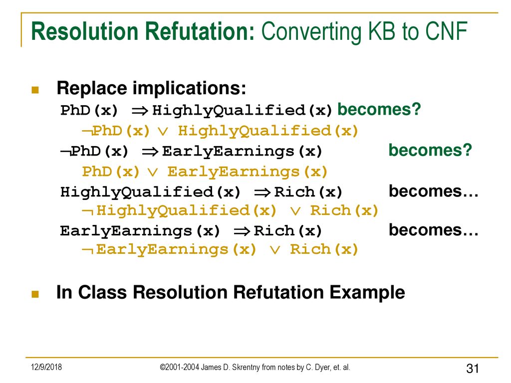 First Order Logic Inferencing Ppt Download