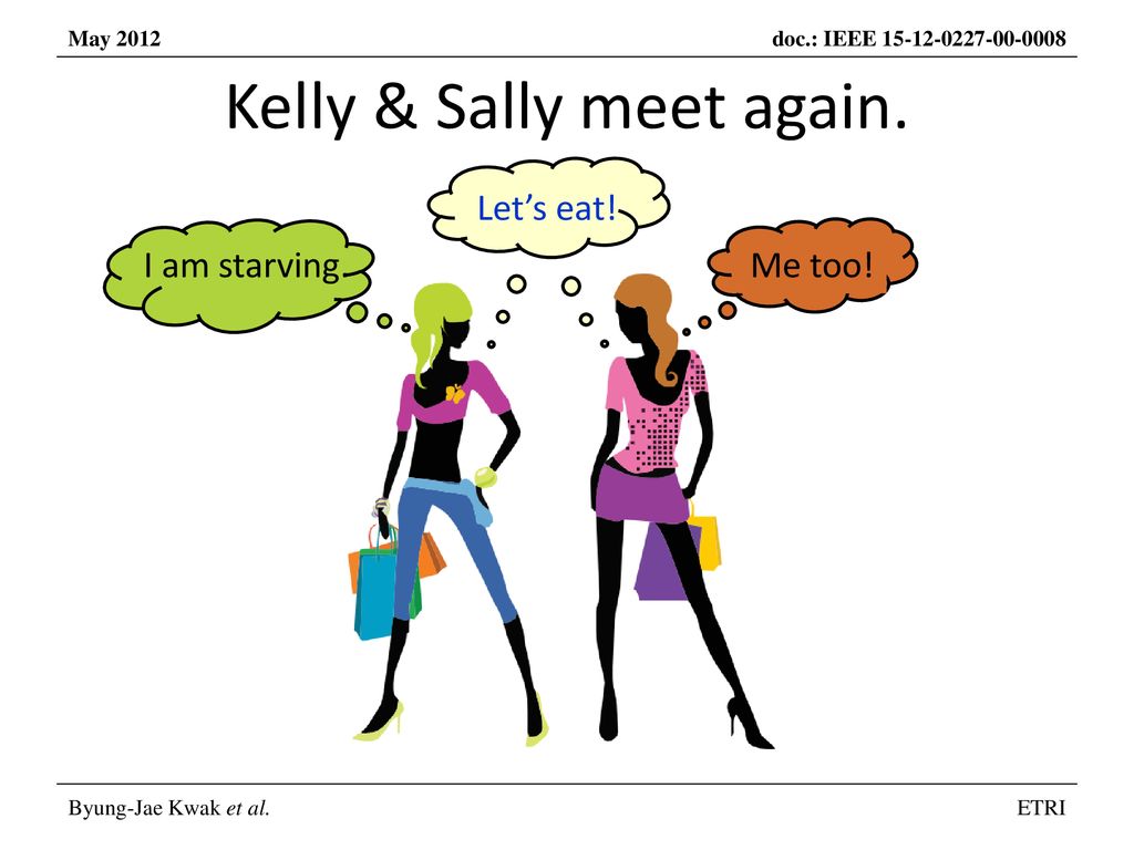 Kelly & Sally meet again.