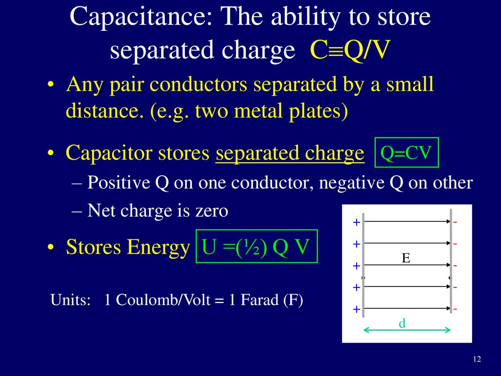 Capacitors Batteries Ppt Download