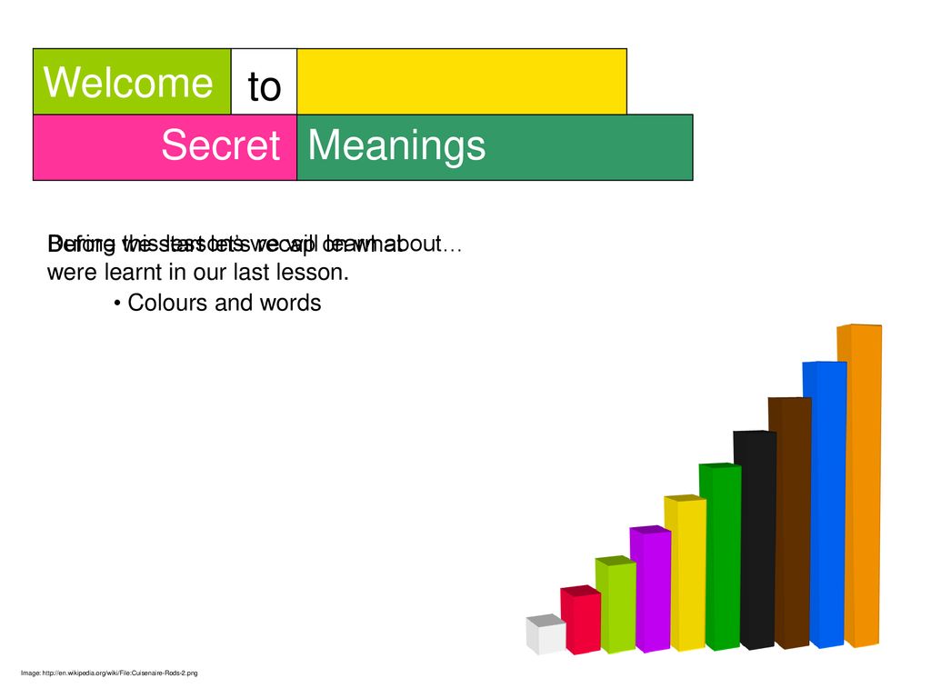 Welcome to Secret Meanings