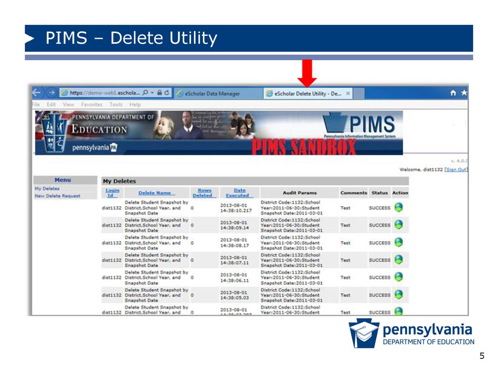 Pims delete utility september 21 ppt download