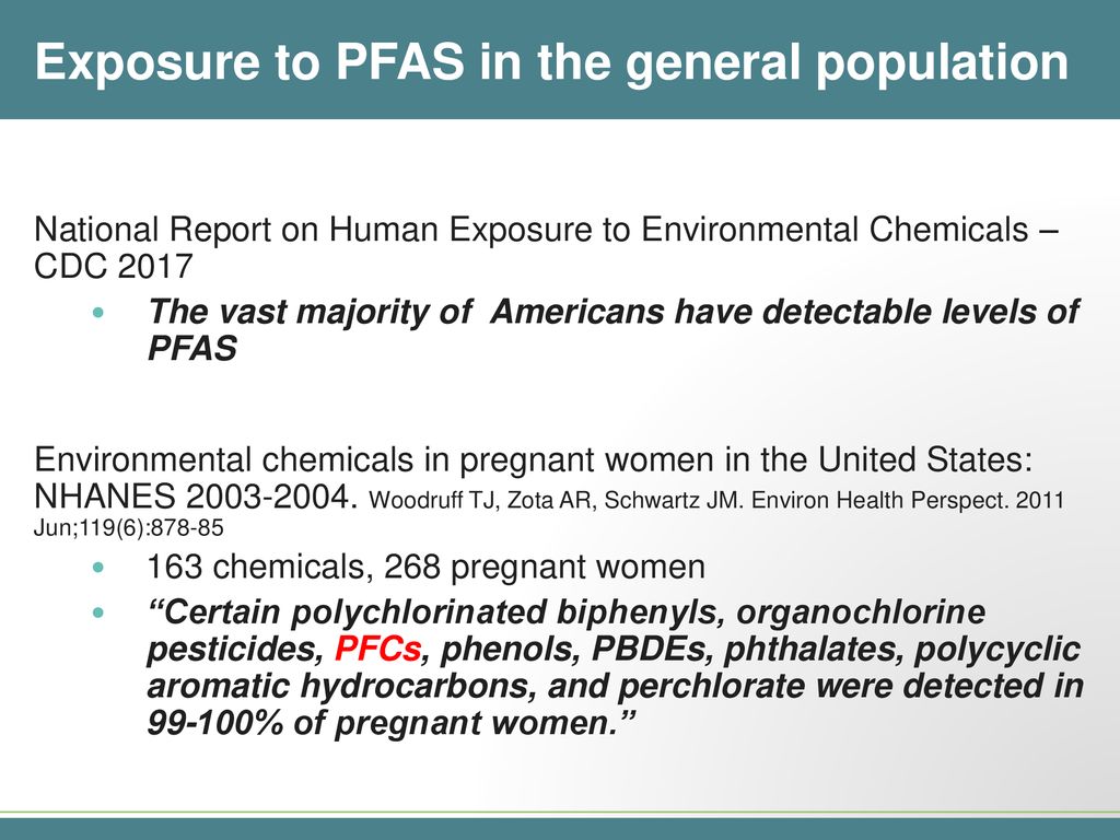 Clinical Response To Pfas Exposure Ppt Download