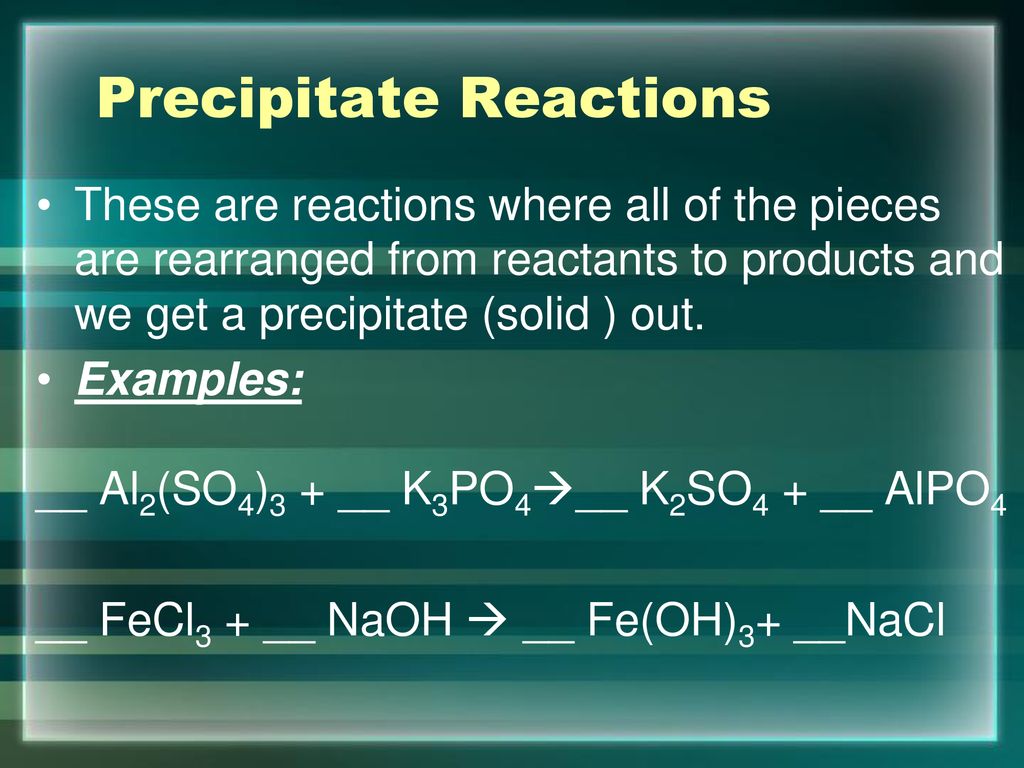 Balancing and Chemical Reactions - ppt download