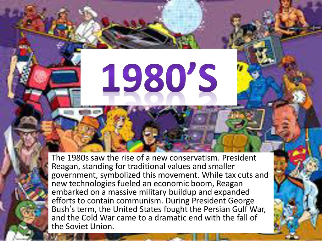 1980 s the 1980s saw the rise of a new conservatism president reagan