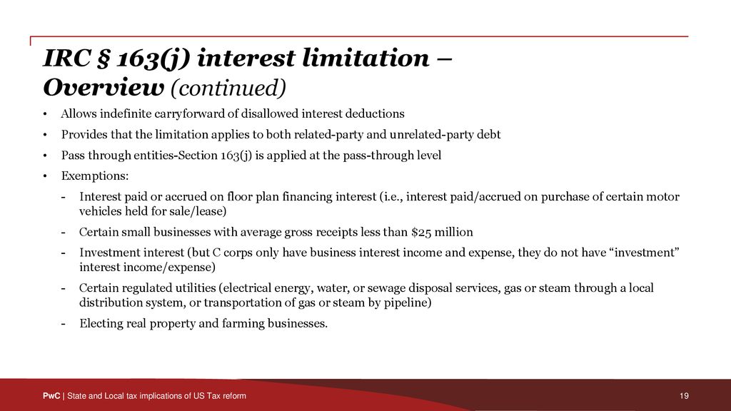 The Real Estate Election Out Of The Section 163 J Business Interest Limitation Marcum Llp Accountants And Advisors