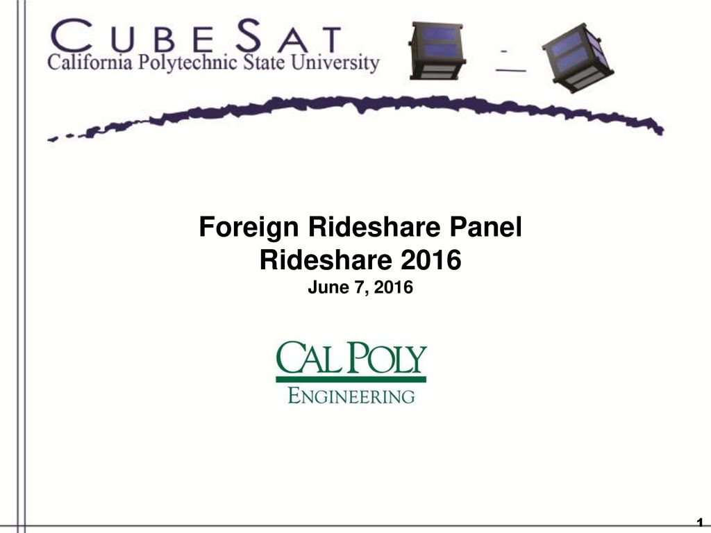 Foreign rideshare panel ppt download