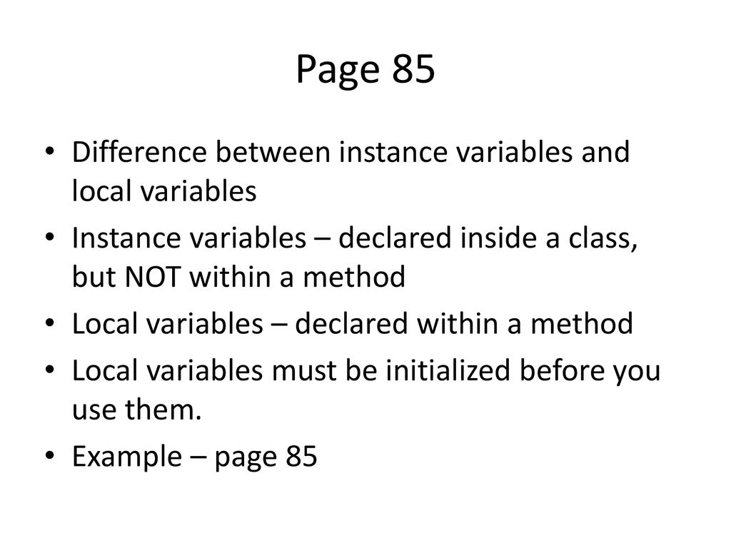 How objects behave chapter ppt download