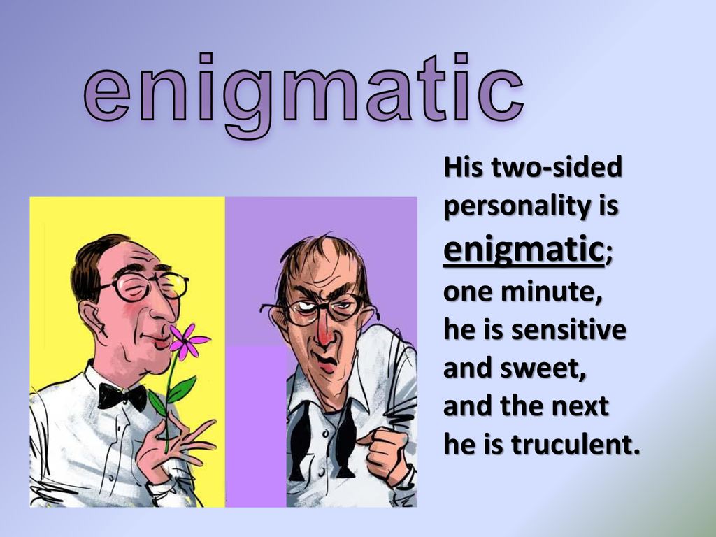 enigma: (noun) definition: a puzzling or inexplicable - ppt download