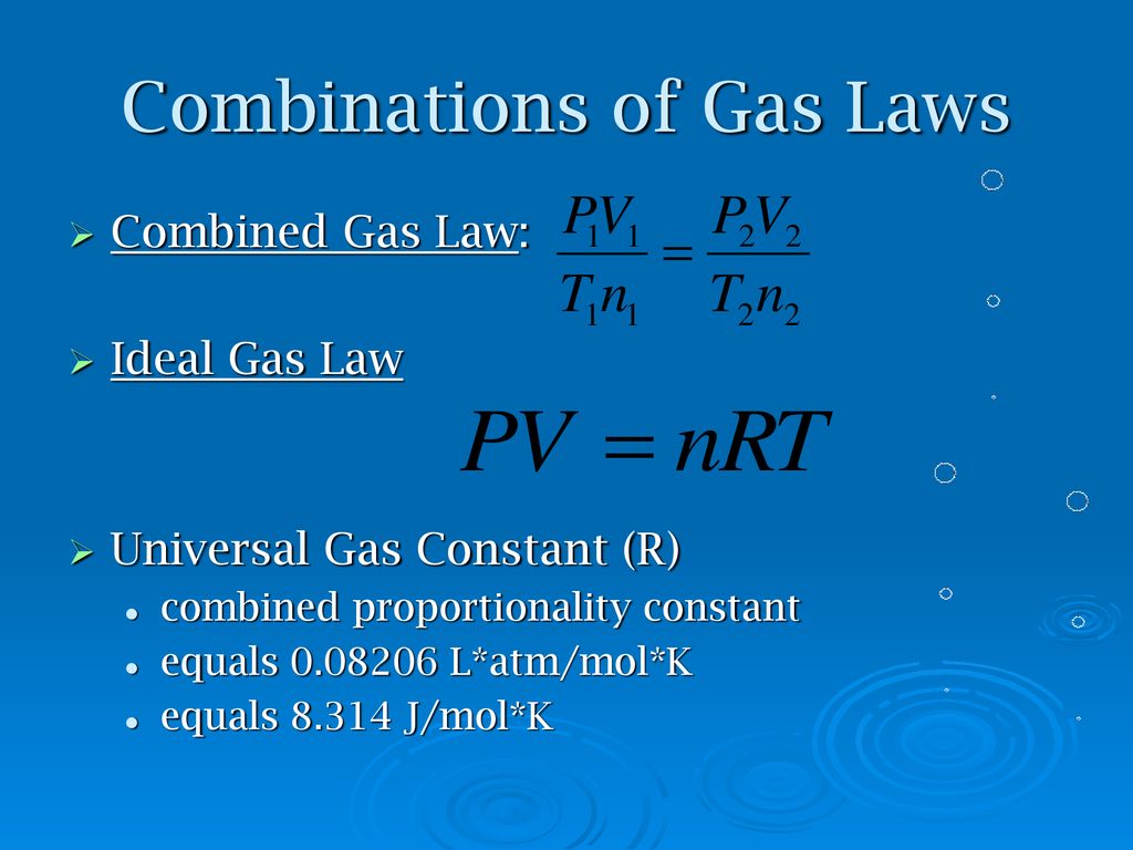 Gases Ideal Gas law. - ppt download