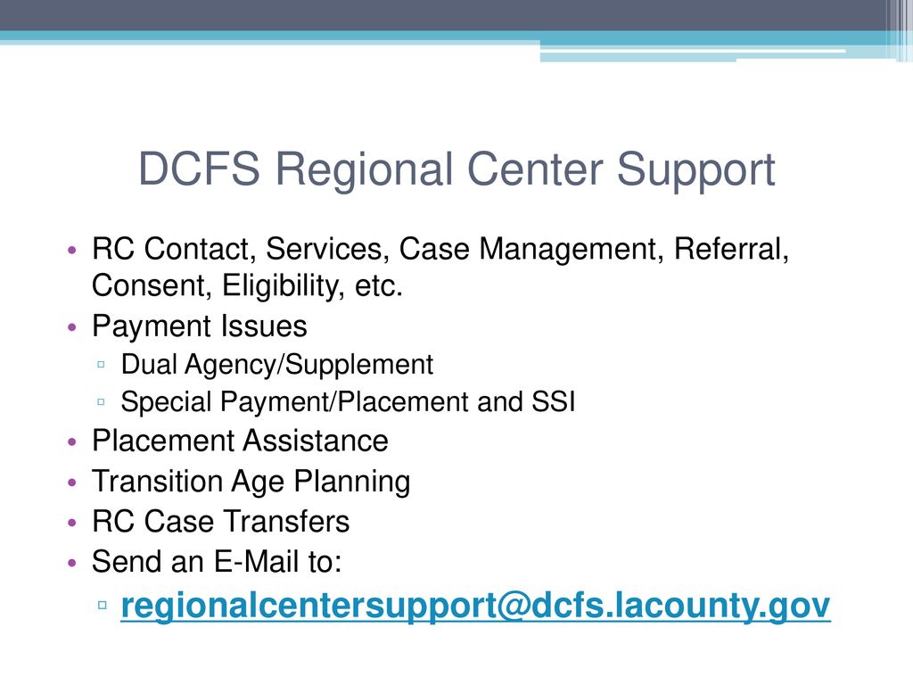 Overview of Regional Centers ppt download