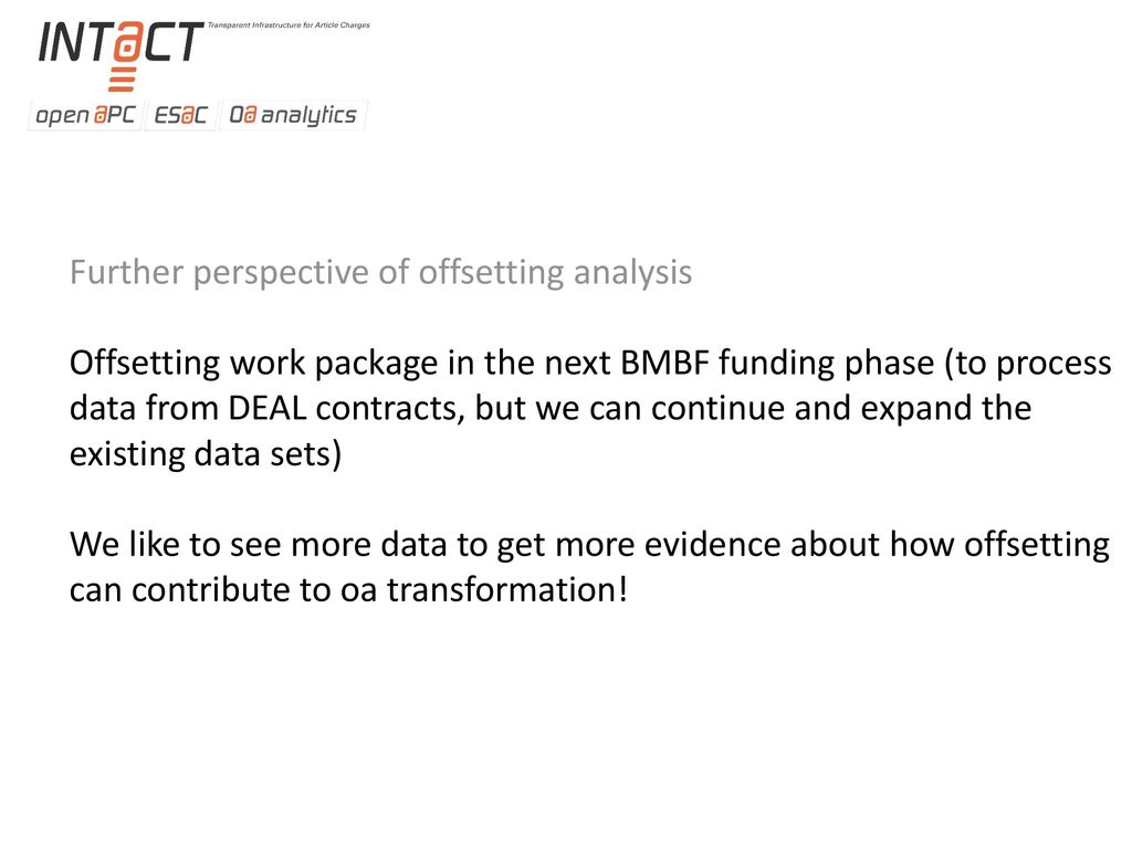 Openapc a contribution to a ppt download