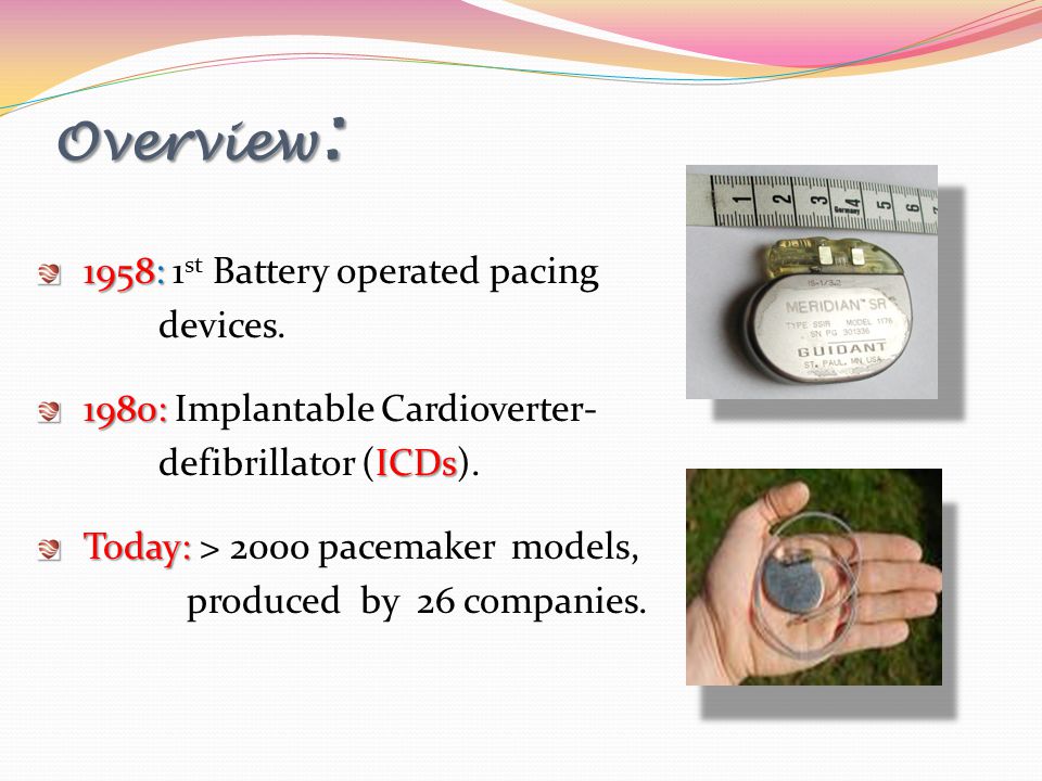 Fundamentals of Cardiac Rhythm Management Devices - ppt video online download