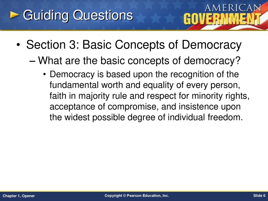 Chapter 1 principles of government opener ppt download