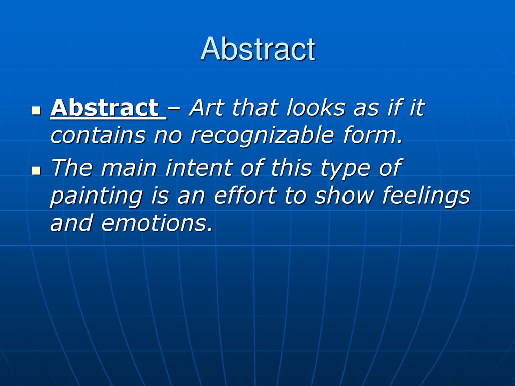 Representational Nonobjective Art Ppt Download representational-nonobjective-art-ppt-download