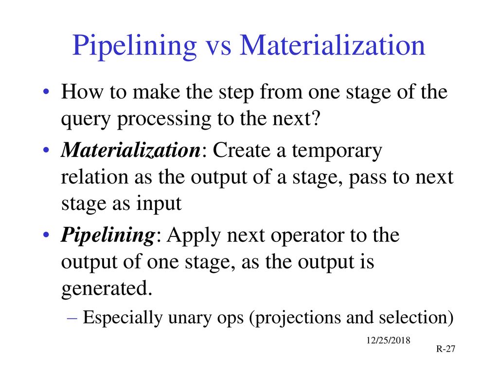 Highlights of Query Processing And Optimization - ppt download