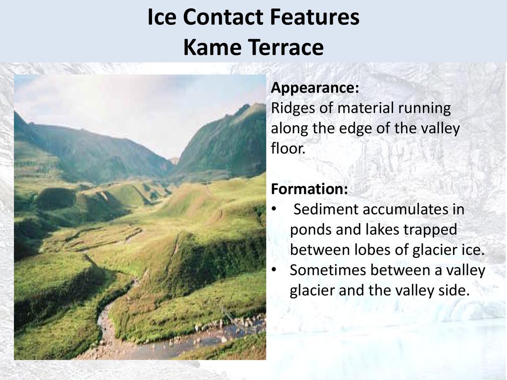 Fluvioglacial Landforms - ppt download