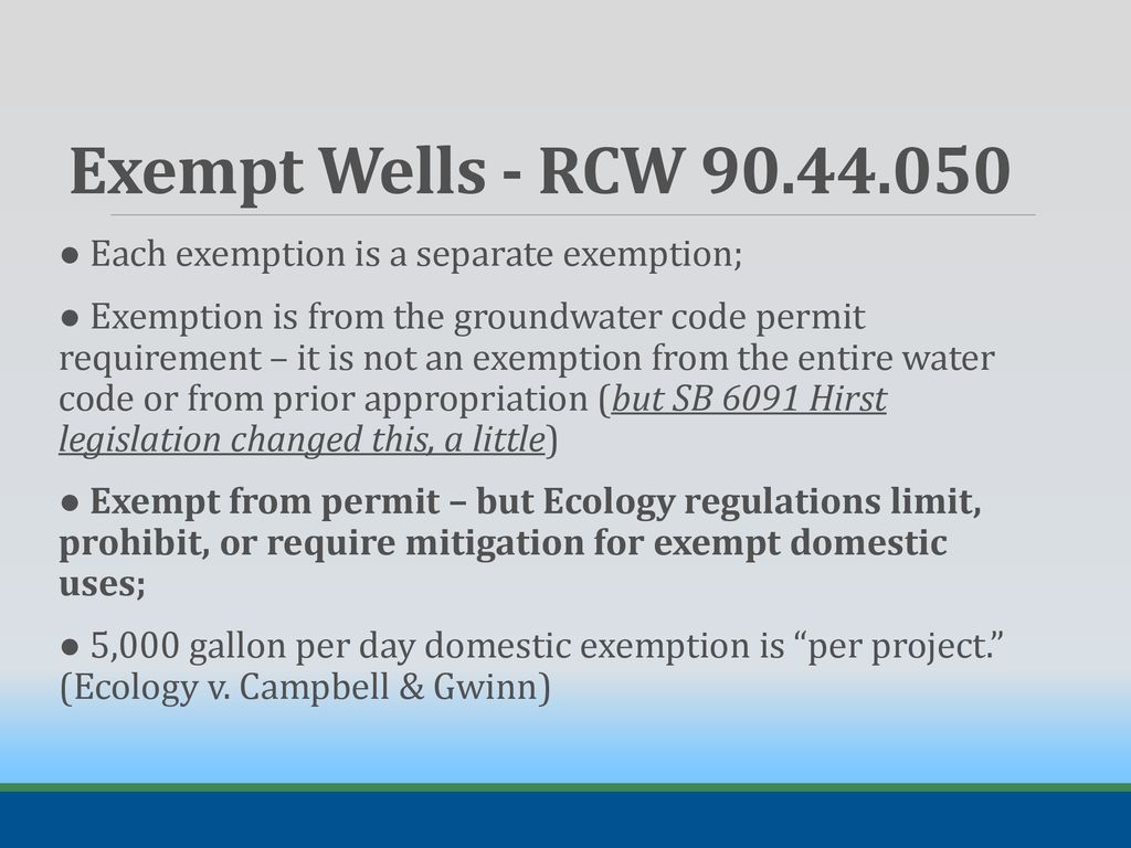 Washington state water rights water supply law ppt download