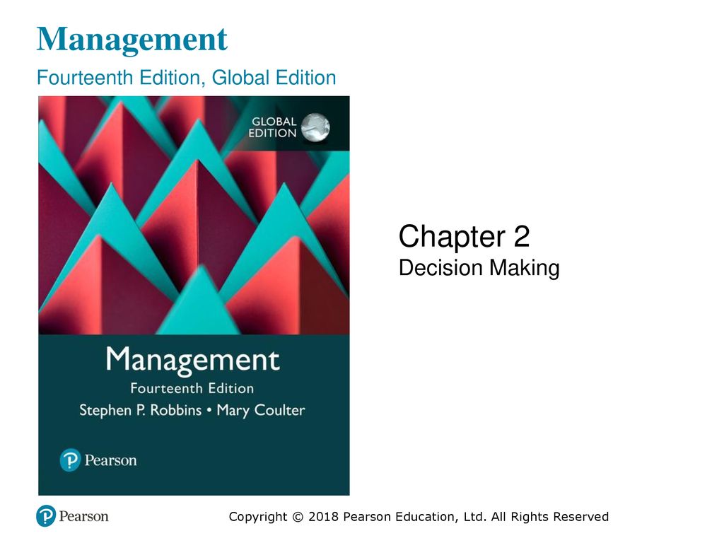 Management Chapter 2 Decision Making