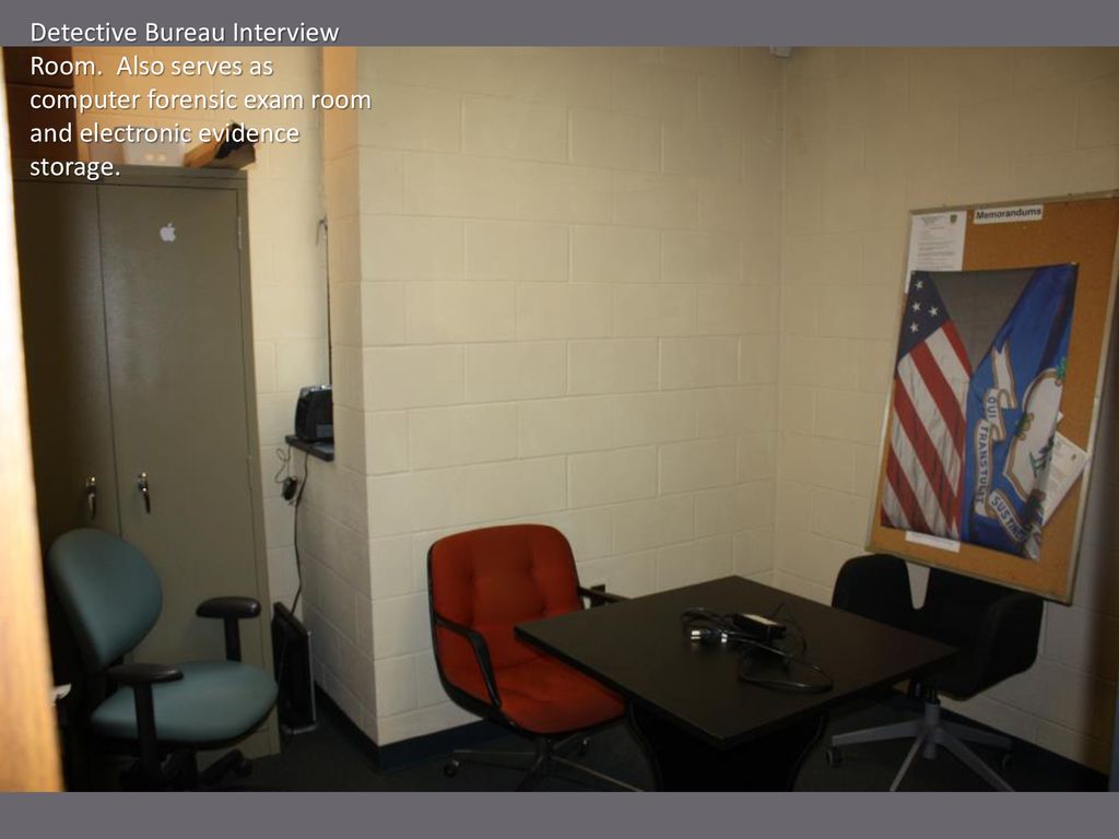 Detective Bureau Interview Room