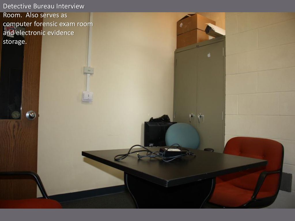 Detective Bureau Interview Room