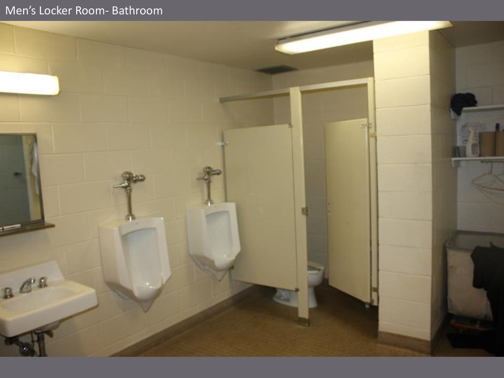 Men’s Locker Room- Bathroom