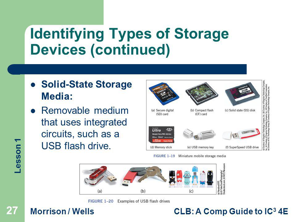 Identifying Types of Storage Devices (continued)