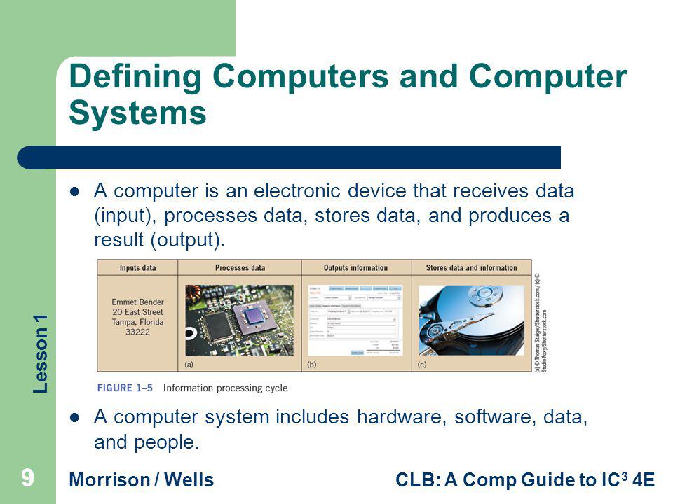 Defining Computers and Computer Systems
