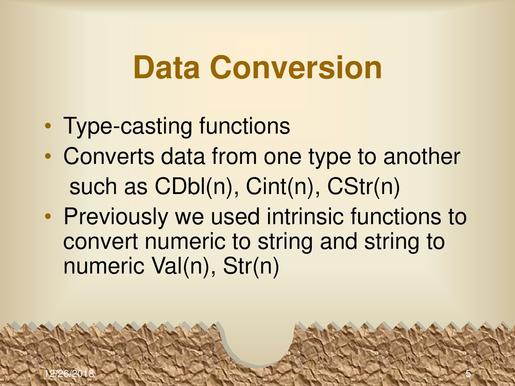 Variable review io user 12 26 ppt download