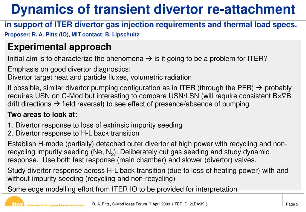 Dynamics of transient divertor re-attachment