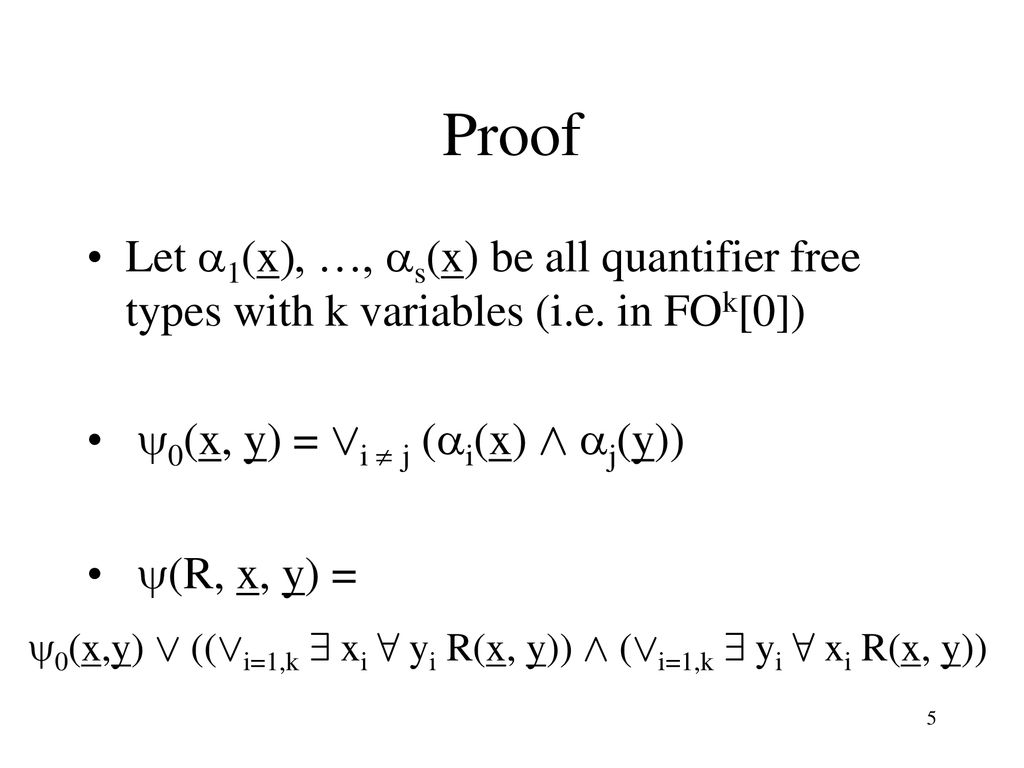 Finite Model Theory Lecture Ppt Download