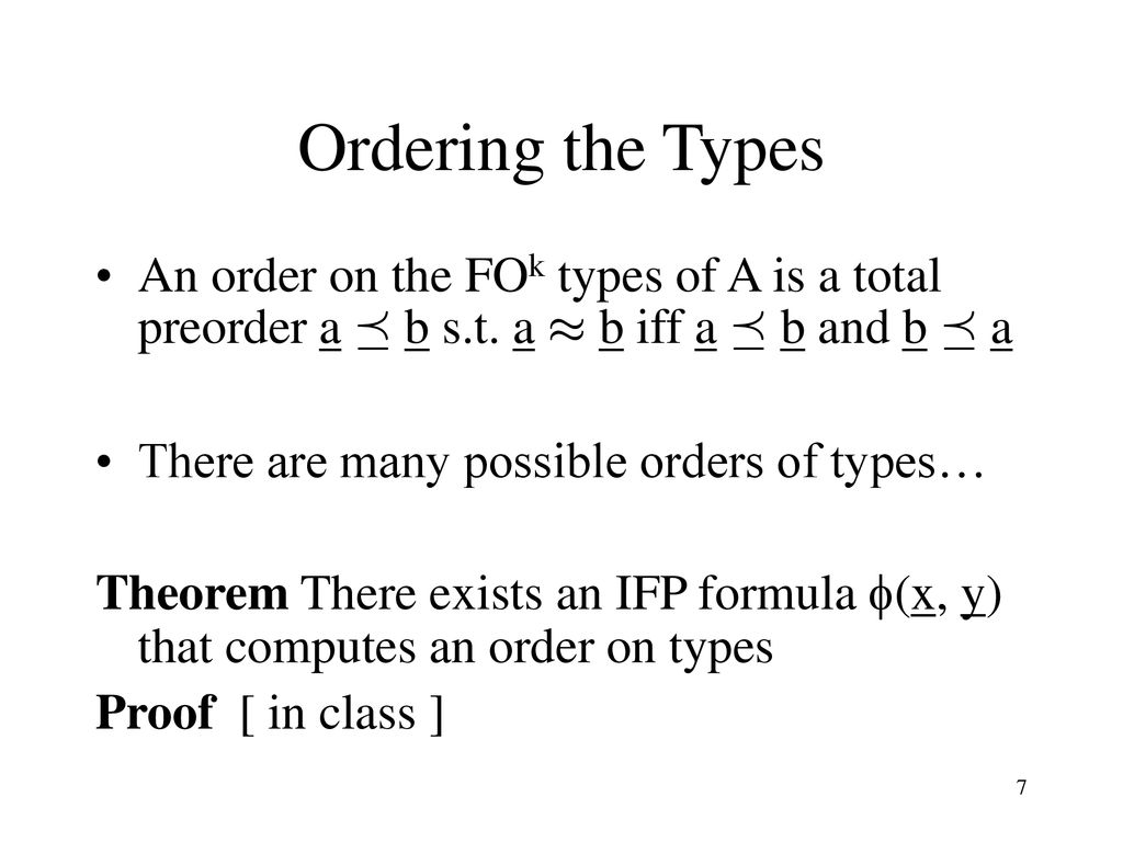 Finite Model Theory Lecture Ppt Download