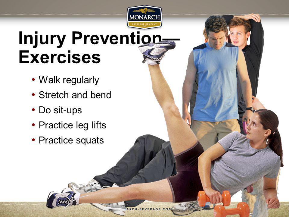Injury Prevention— Exercises