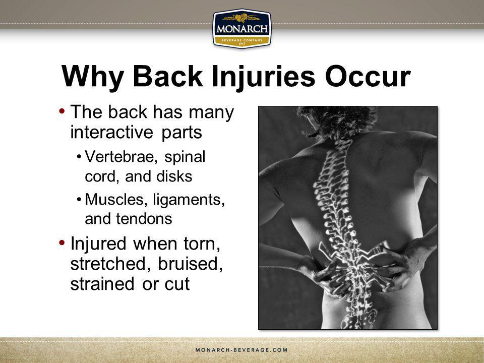 Why Back Injuries Occur