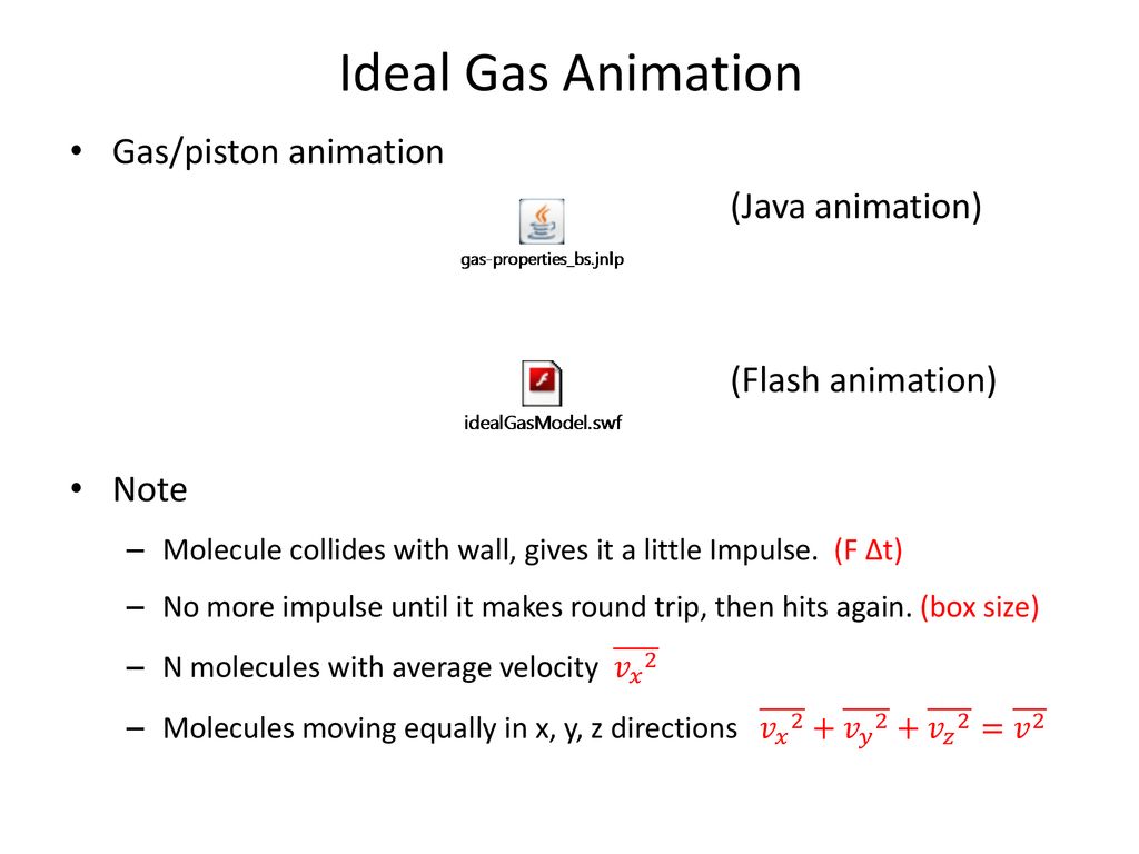 Kinetic Theory Ideal Gas Law – Macroscopic vs. Microscopic - ppt download