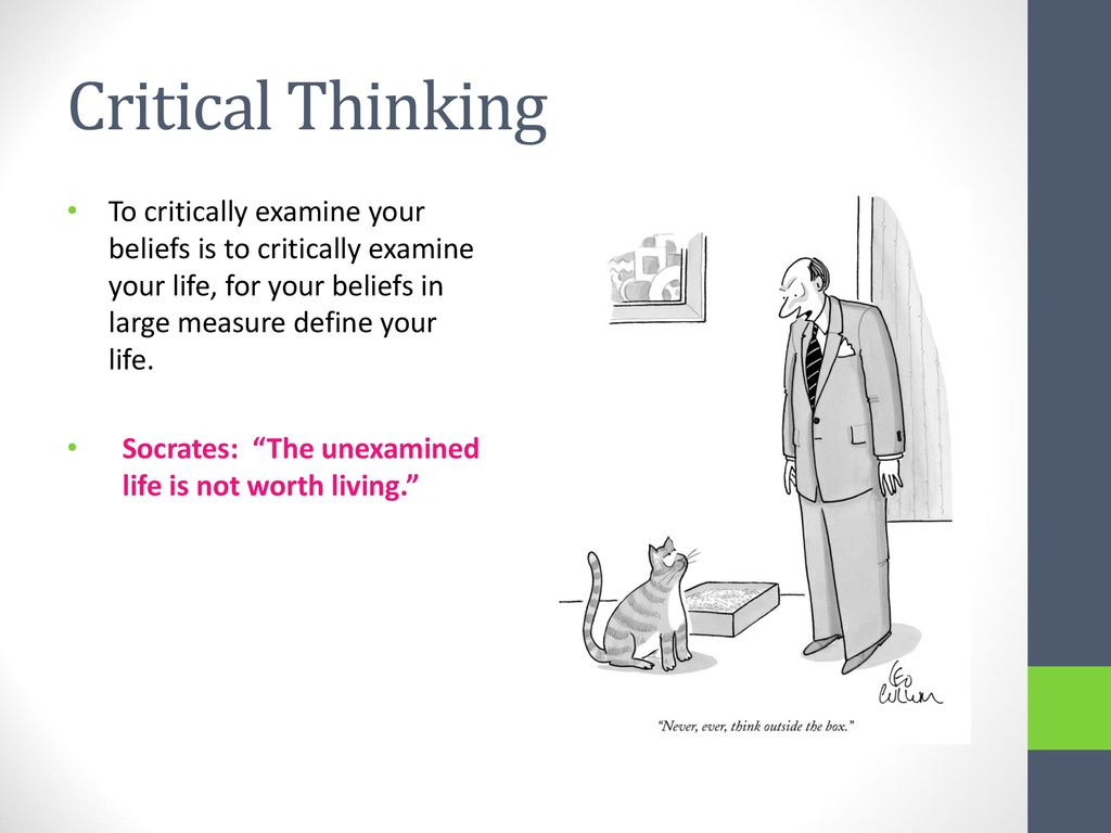 The power of critical thinking ppt download