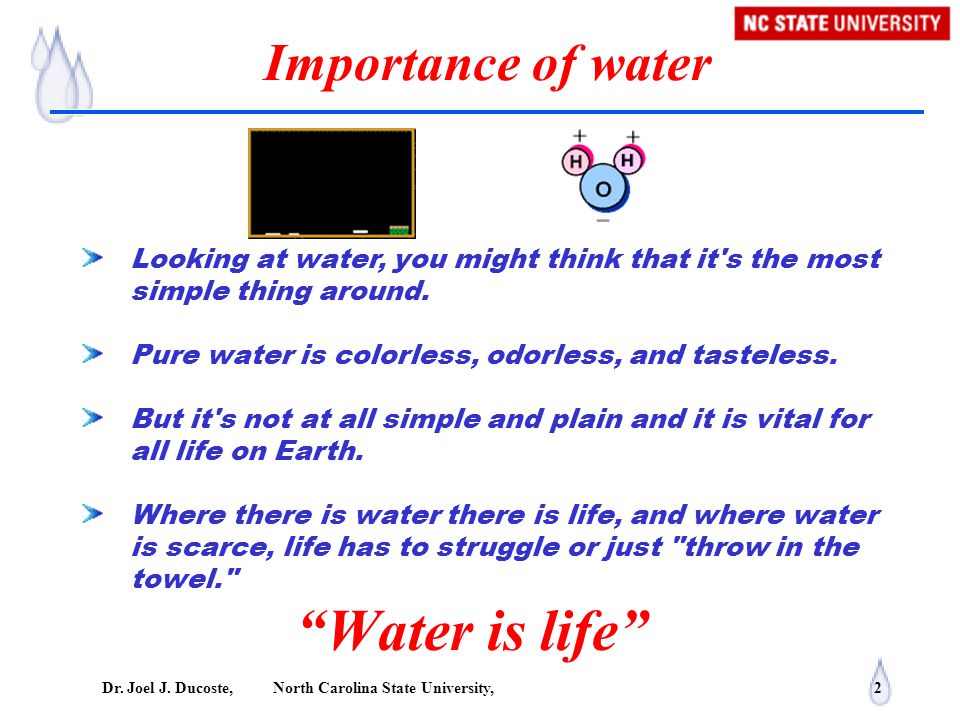 the importance of water treatment