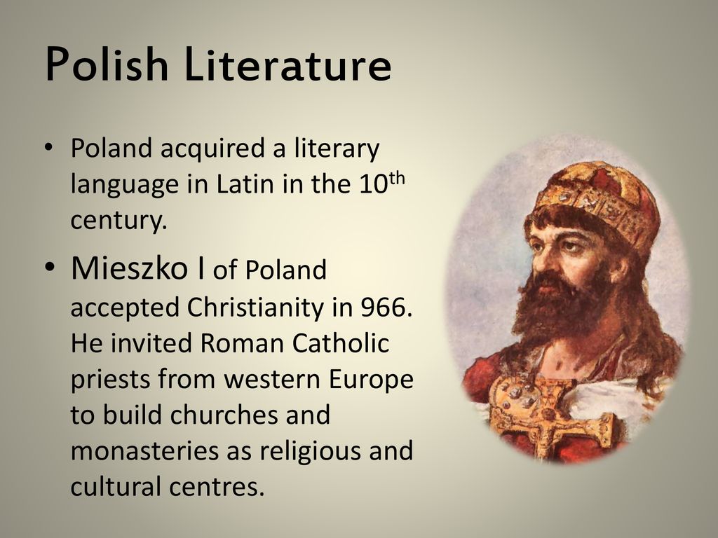 POLISH LITERATURE LITERATURA POLSKA. - ppt download