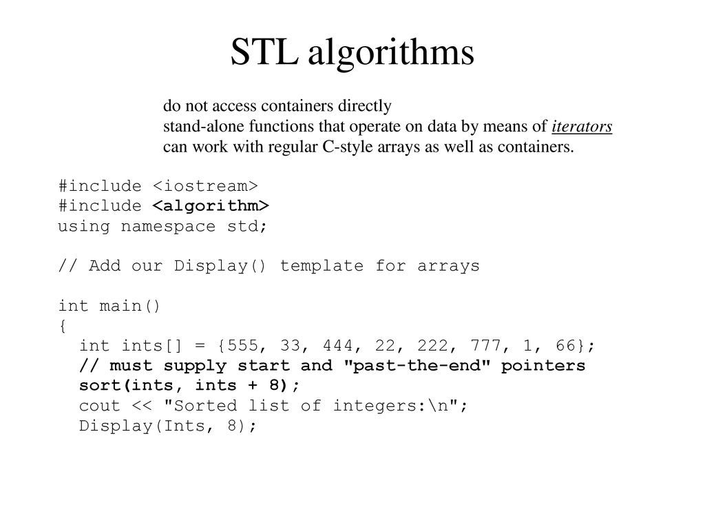 Templates. Templates Example: Swap Template Mechanism. - ppt download