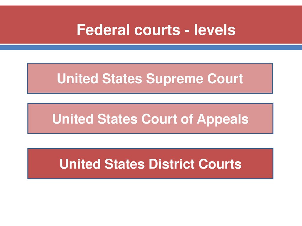 The Federal Judiciary. - Ppt Download