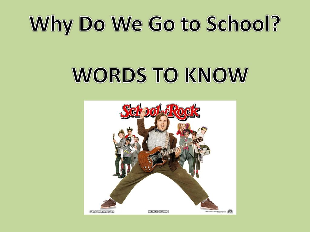 Why Do We Go To School WORDS TO KNOW Ppt Download why-do-we-go-to-school-words-to-know-ppt-download