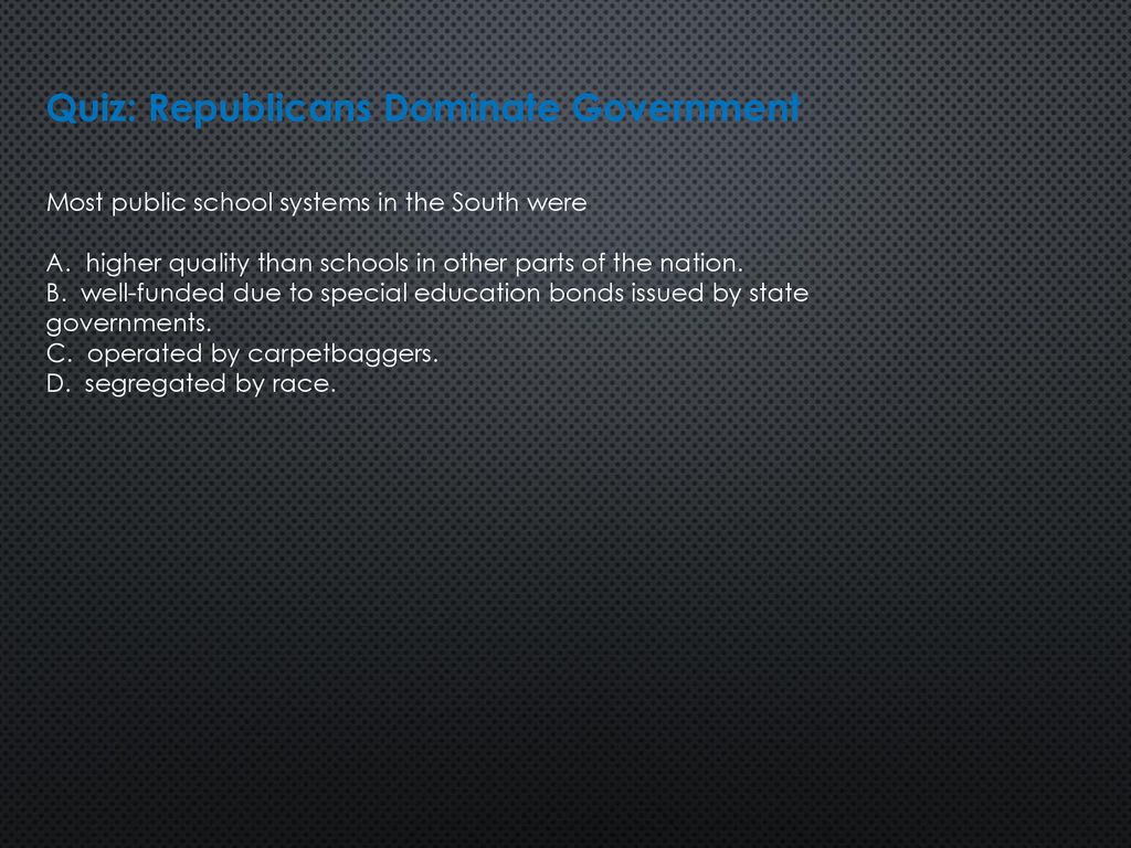 If Redistricting Began Today Republicans Would Dominate A State By