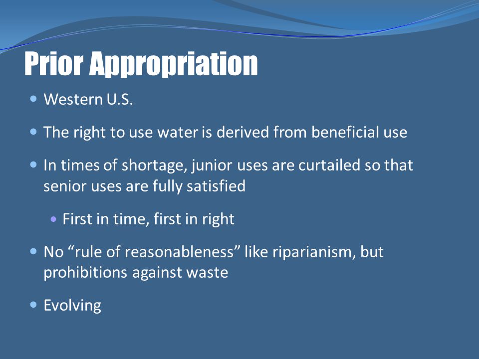 Water Law 101: Surface Water - ppt download