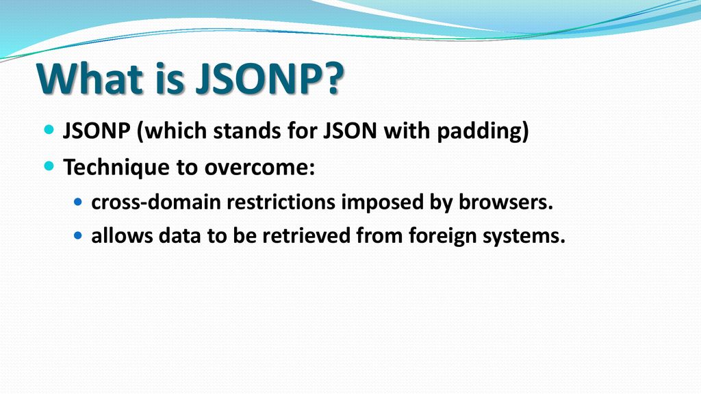 HTML5 AJAX & JSON APIs - ppt download