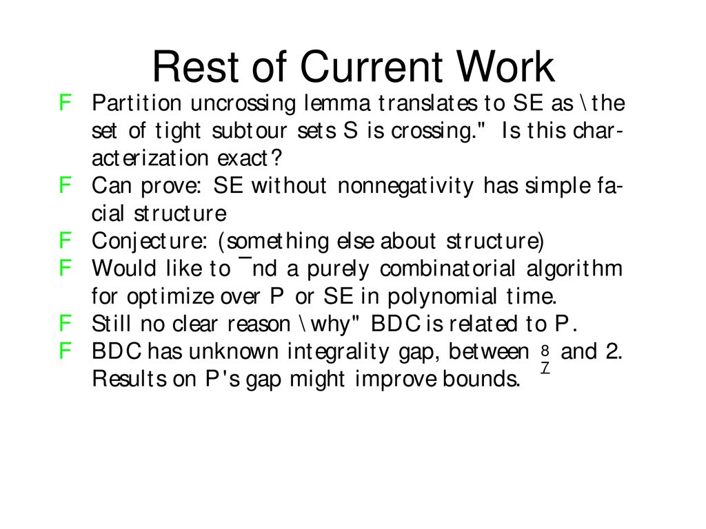 A Linear Program For Spanning Trees In Hypergraphs Ppt Download