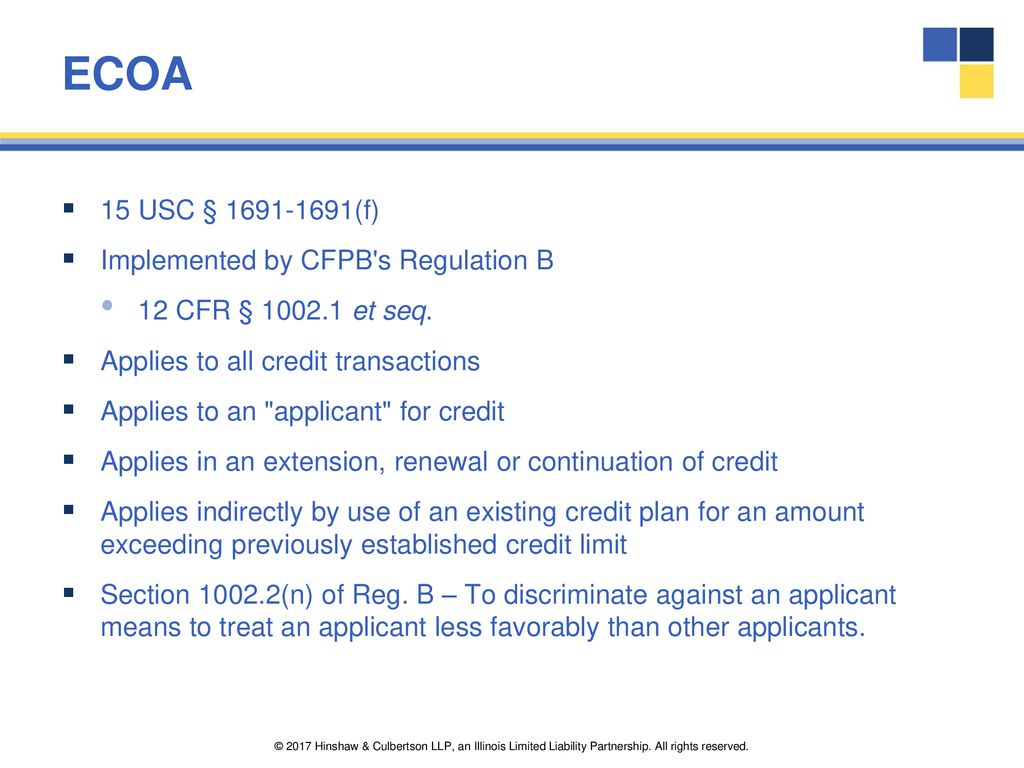 Fair Lending Developments Related to Student Loans ppt download