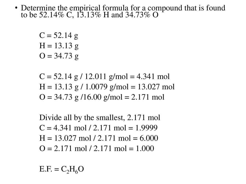 Unit 2 Formulas And Equations Ppt Download