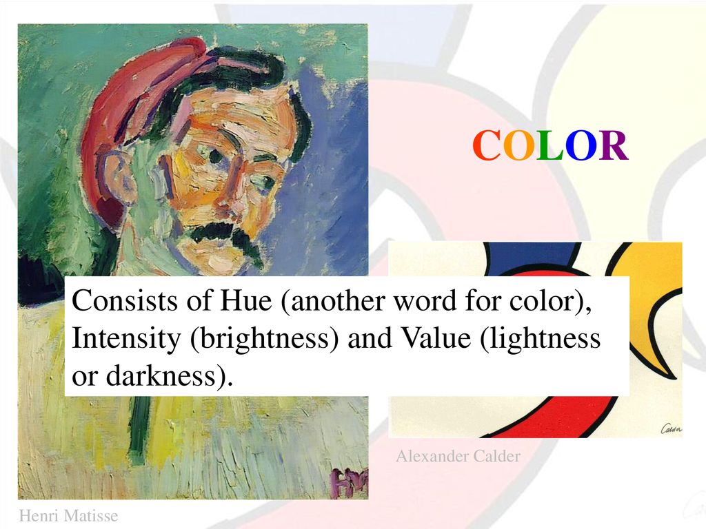 The Elements and Principles of Art ppt download