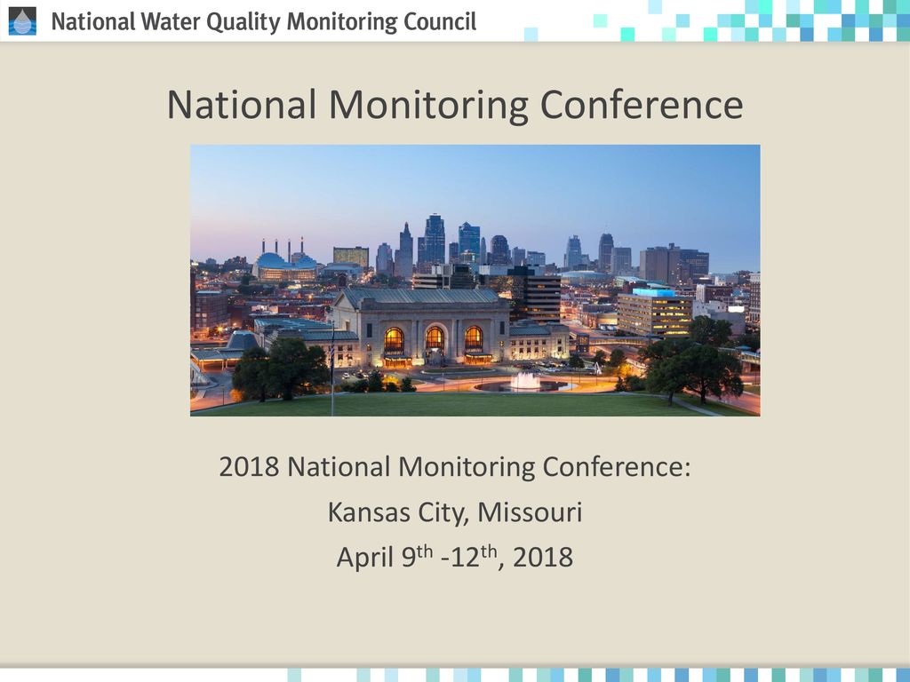 National water quality monitoring council ppt download