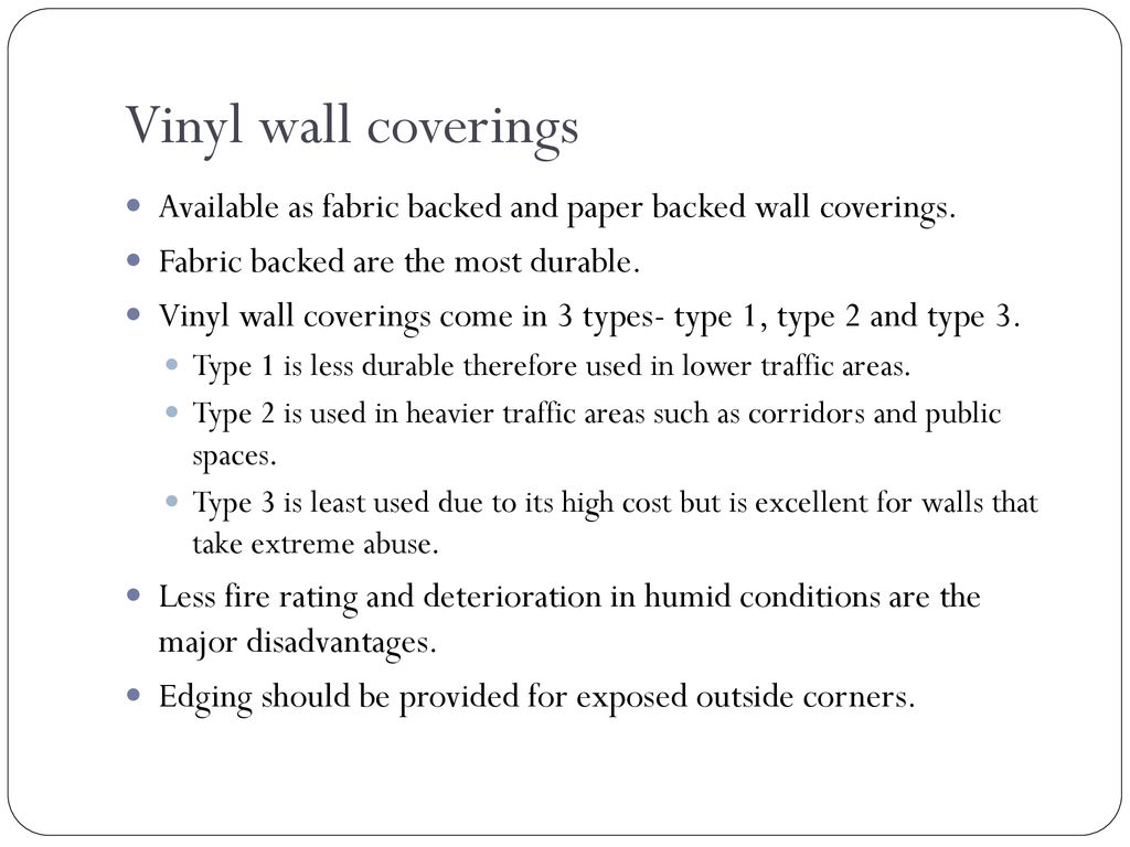 Intd 503 Materials Topic Wall Coverings Ppt Download Intd 503 Materials Topic Wall Coverings Ppt Download