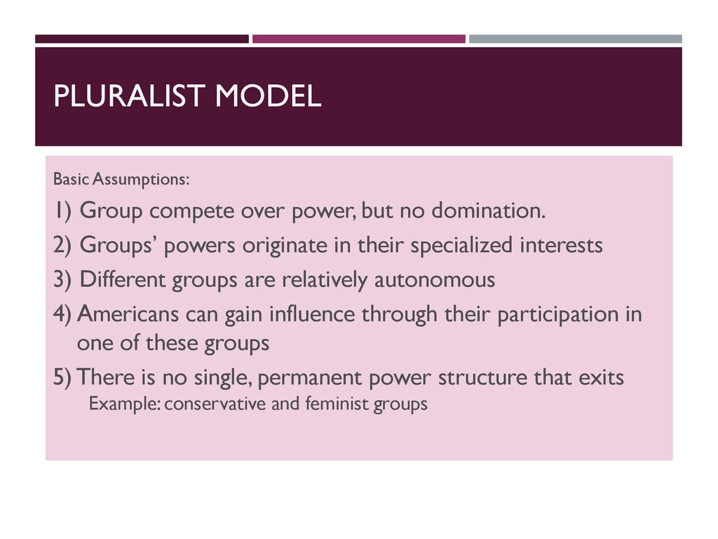 three-models-of-power-pluralist-power-elite-ruling-class-ppt-download